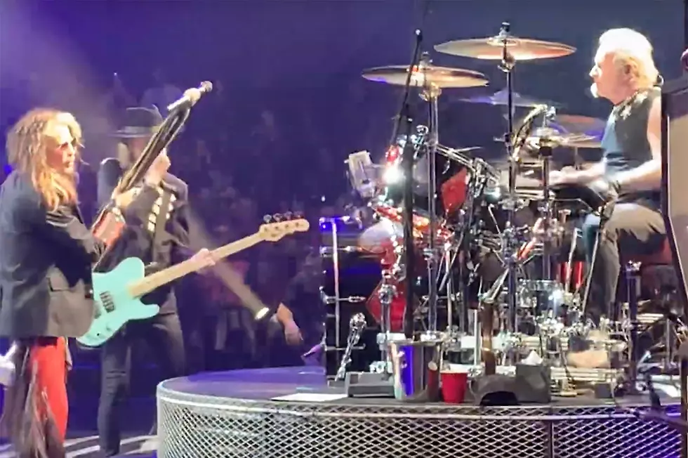Watch Joey Kramer Return to Aerosmith