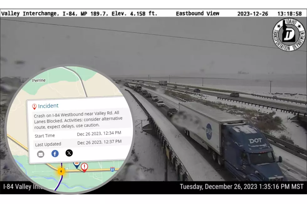 LOOK: Dangerous Roads Reported Between Twin Falls, Burley, and Boise
