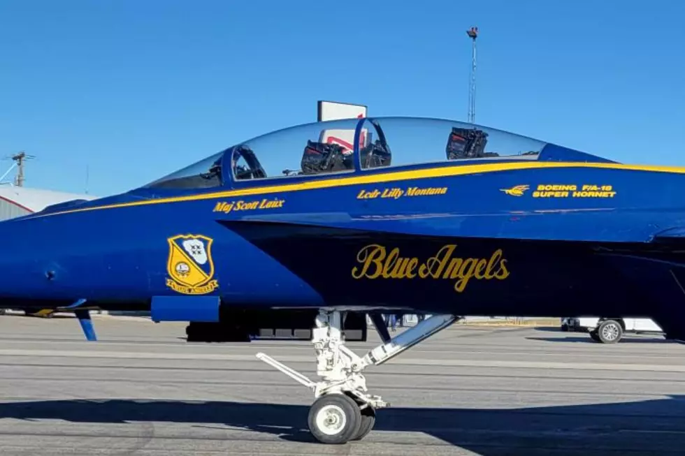 There’s a Blue Angels Jet in Twin Falls Right Now and You Can See It