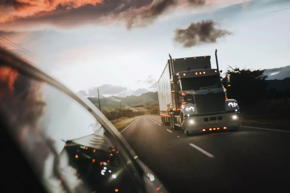 Semi Truck Catches Fire After Rear-Ending Another Semi on Southern Idaho Highway